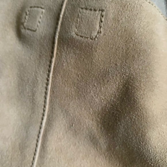 Brand new - Zara beige suede shoulder bag - Picture 7 of 8